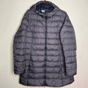 Eddie Bauer Jacket Womens XXL Heather Gray EB 650 Down Puffer Coat Parka 2XL